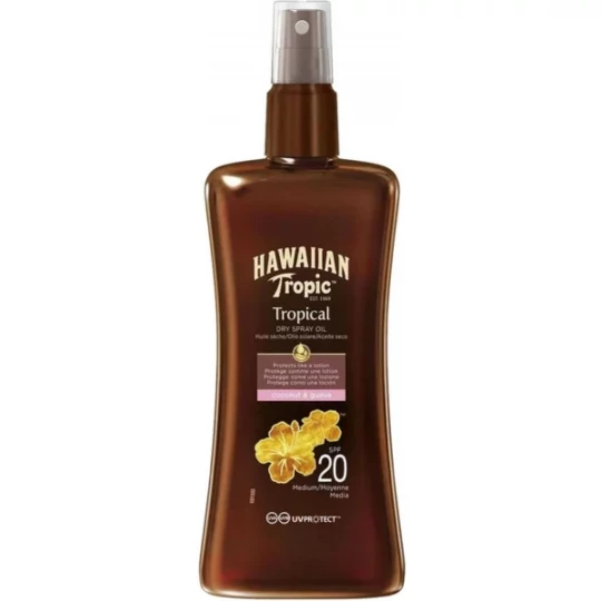 Hawaiian Tropic Protective Huile Sèche SPF20 200 ml