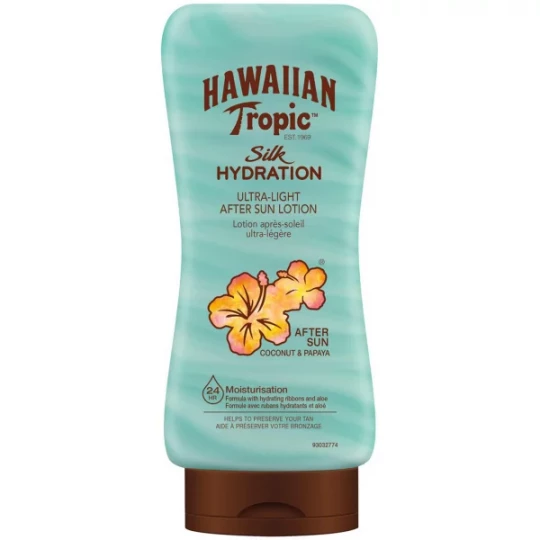 Hawaiian Tropic Silk Hydratation Lotion Après-Soleil Ultra-Légère 180 ml