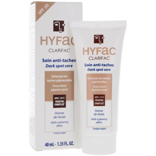 Hyfac Clarifac Soin Anti-Taches SPF30 40 ml