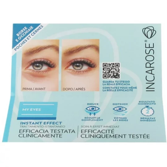Incarose My Eyes Instant Effect Poches et Cernes 8 ml