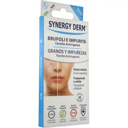Incarose Synergy Derm Soin Anti-Boutons et Impuretés Patchs x 30