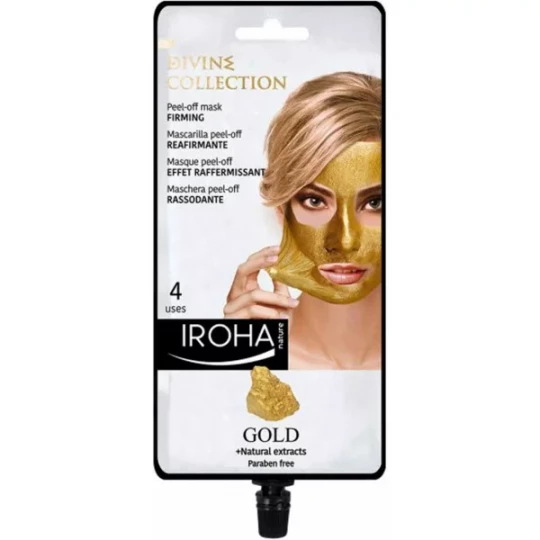 Iroha Nature Divine Collection Masque Peel-Off Or 24k 25 ml