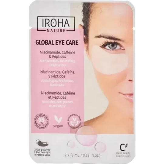 Iroha Nature Global Eye Care Patchs Yeux x 2
