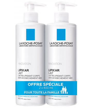 La Roche-Posay Lipikar Lait 2 x 400 ml