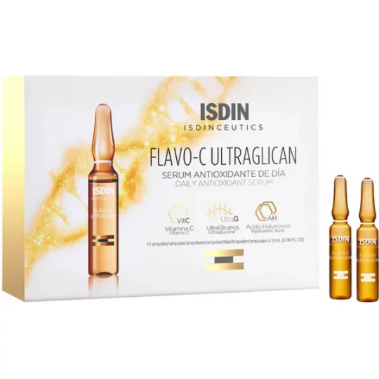 Isdin Isdinceutics Flavo-C Ultraglican Ampoules x 10