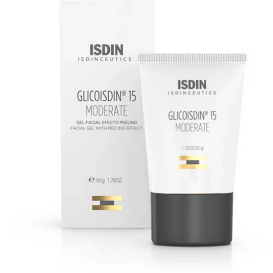 Isdin Isdinceutics Glicoisdin 15 Moderate Gel Visage Effet Peeling 50 g