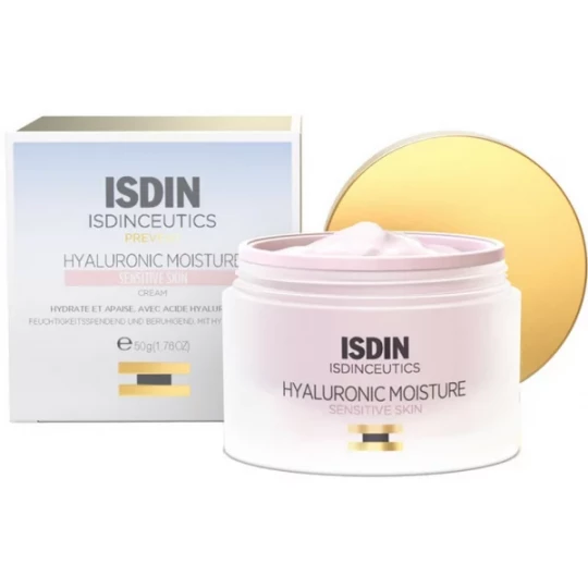 Isdin Isdinceutics Prevent Hyaluronic Moisture Peaux Sensibles 50 g