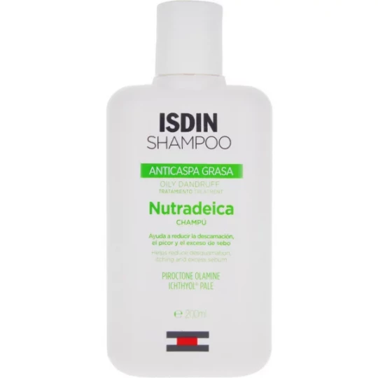 Isdin Nutradeica Shampoing Anti-Pellicules Grasses 200 ml