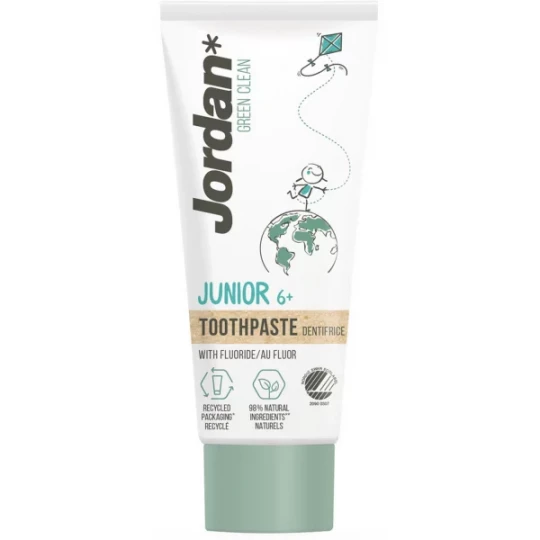 Jordan Dentifrice Junior Green Clean 6 Ans et + 50 ml