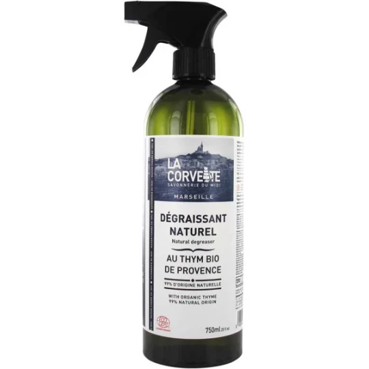La Corvette Dégraissant Naturel au Thym Bio de Provence 750 ml
