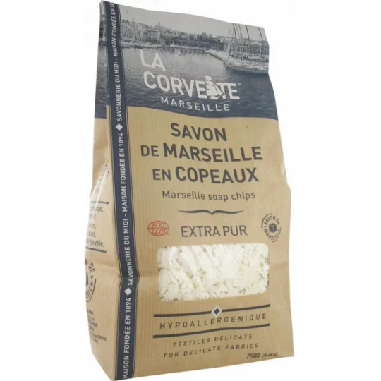 La Corvette Savon de Marseille en Copeaux Extra Pur 750 g