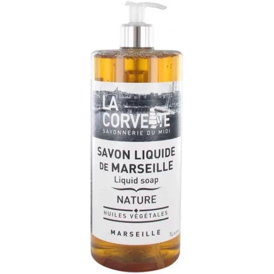 La Corvette Savon Liquide de Marseille Nature 1 L