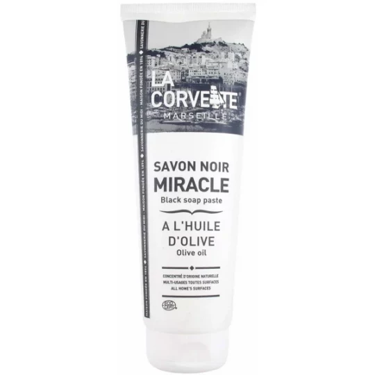 La Corvette Savon Noir Miracle à l'Huile d'Olive 250 ml