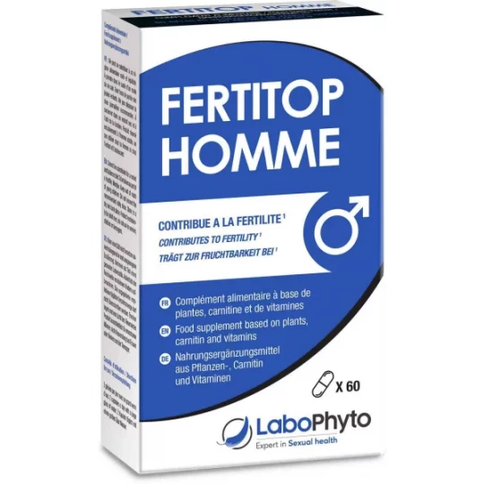 Labophyto Fertitop Homme Gélules Végétales x 60
