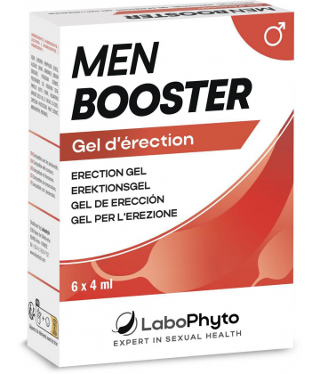 Labophyto Men Booster Gel d'Érection Dosettes x 6