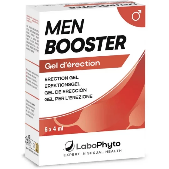 Labophyto Men Booster Gel d'Érection Dosettes x 6