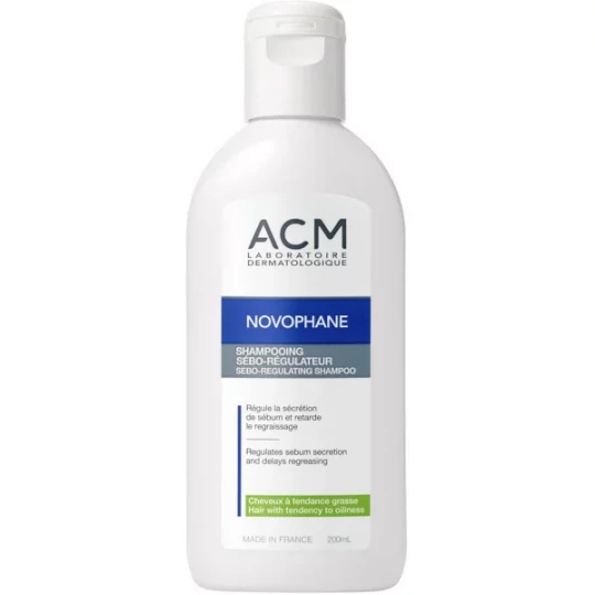 ACM Novophane Shampoing Sébo-régulateur 200 ml
