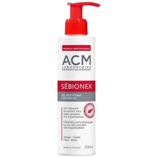 ACM Sébionex Gel Nettoyant 200 ml