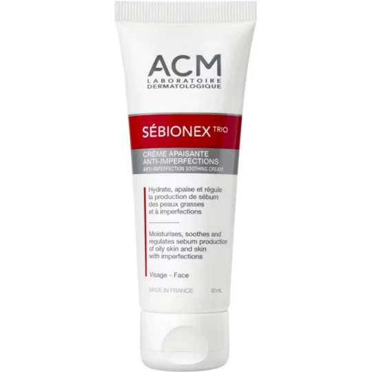 ACM SéBionex Trio Crème Apaisante Anti-Irritations 40 ml
