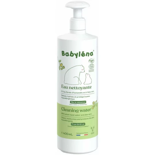 Laboratoire CCD Babyléna Eau Nettoyante Bio 400 ml