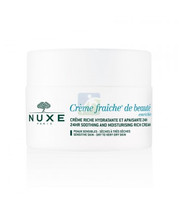 Nuxe Crème Fraîche de Beauté Enrichie 50 ml + Masque Offert