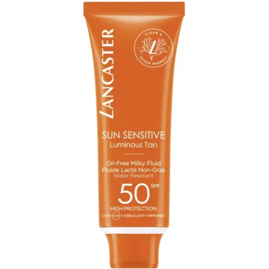 Lancaster Sun Sensitive Luminous Tan Fluide Lacté Non-Gras SPF50 50 ml