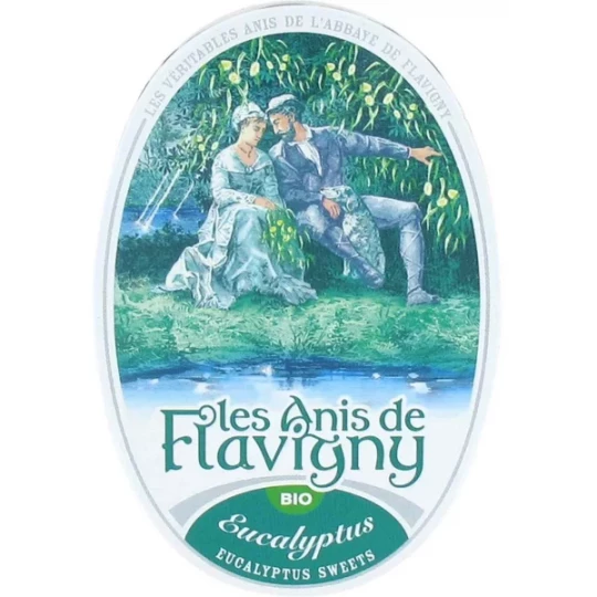 Les Anis de Flavigny Bonbons Eucalyptus Bio 50 g