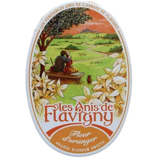 Les Anis de Flavigny Bonbons Fleur d'Oranger 50 g