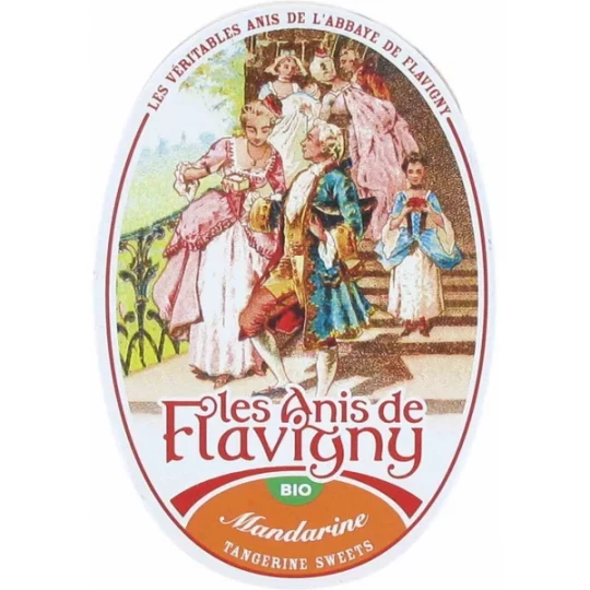 Les Anis de Flavigny Bonbons Mandarine Bio 50 g