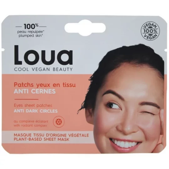 Loua Patchs Yeux en Tissu Anti-Cernes 5 ml