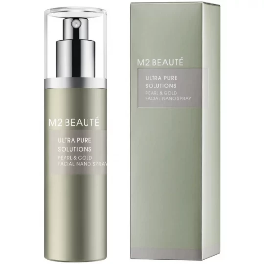 M2 BEAUTÉ Ultra Pure Solutions Pearl et Gold Spray 75 ml