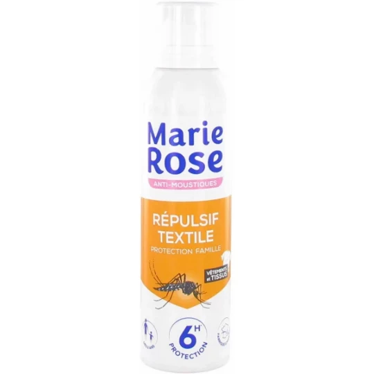 Marie Rose Anti-Moustiques Répulsif Textile 150 ml