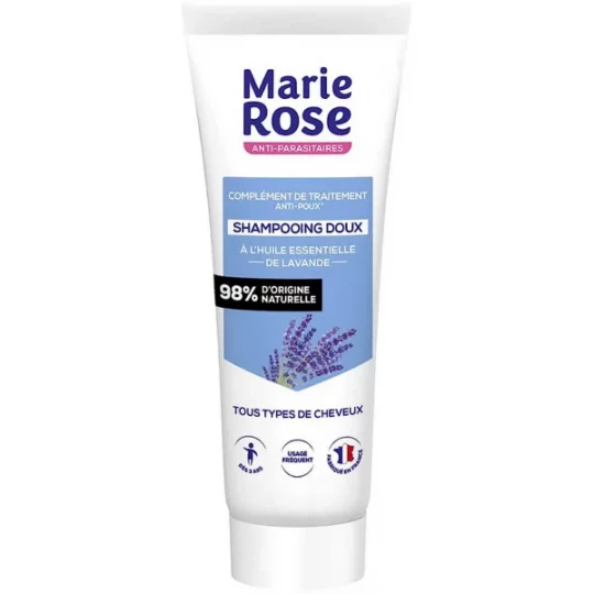 Marie Rose Shampoing Doux à l'Huile Essentielle de Lavande 250 ml