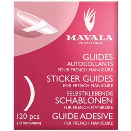 Mavala Guides Autocollants pour French Manucure x 120