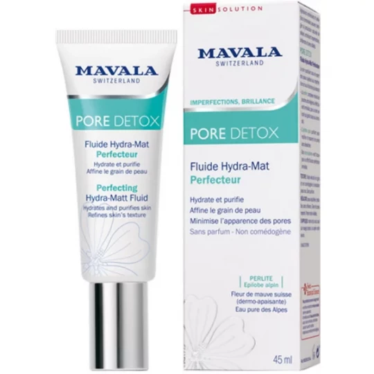 Mavala SkinSolution Pure Detox Fluide Hydra-Mat Perfecteur 45 ml