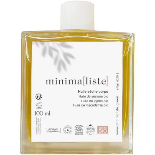 Minima[liste] Huile Sèche Corps Bio 100 ml
