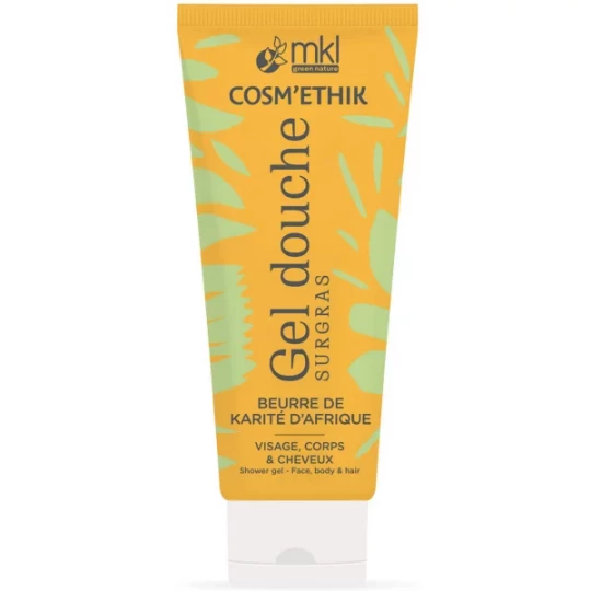 MKL Green Nature Cosm'Ethik Gel Douche Surgras Beurre de Karité d'Afrique 200 ml