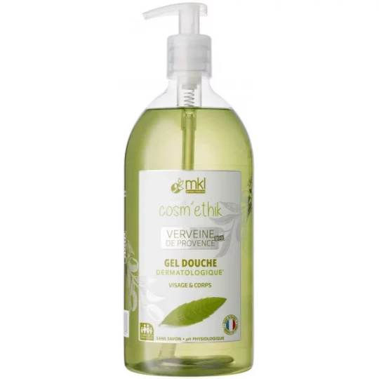 MKL Green Nature Cosm'Ethik Gel Douche Verveine de Provence 1 Litre