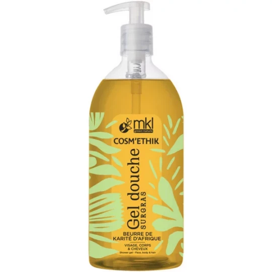 MKL Green Nature Cosm'Ethik Shampoing Douche Beurre de Karité d'Afrique 1 L