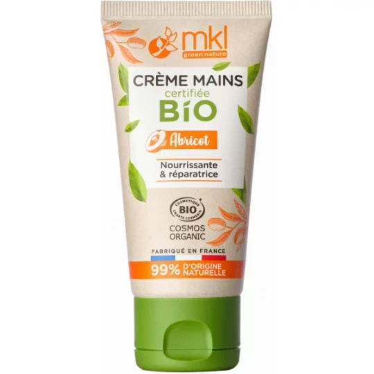 MKL Green Nature Crème Mains Abricot Bio 50 ml