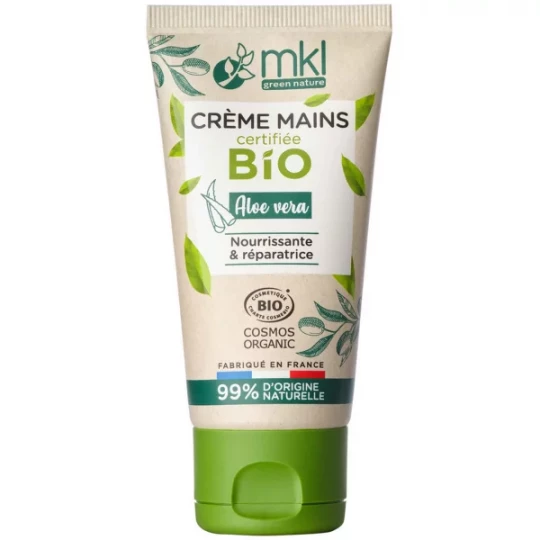MKL Green Nature Crème Mains Aloe Vera Bio 50 ml