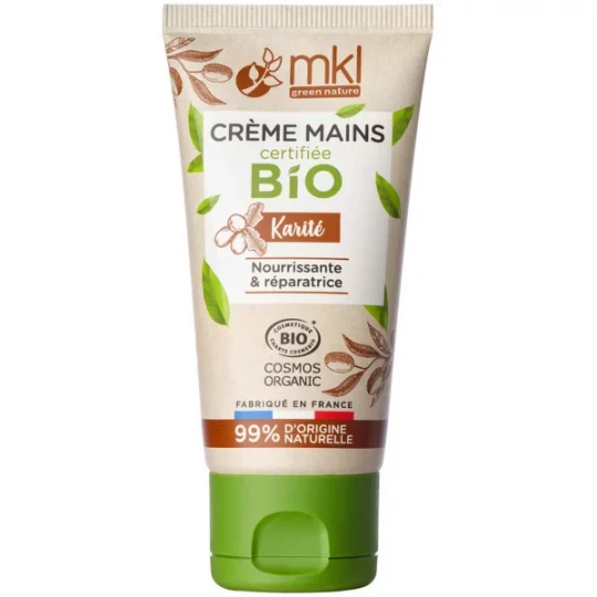 MKL Green Nature Crème Mains Karité Bio 50 ml