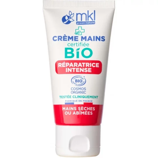 MKL Green Nature Crème Mains Réparatrice Intense Bio 50 ml