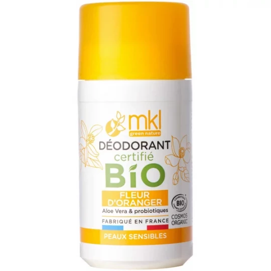 MKL Green Nature Déodorant Fleur d'Oranger Bio 50 ml