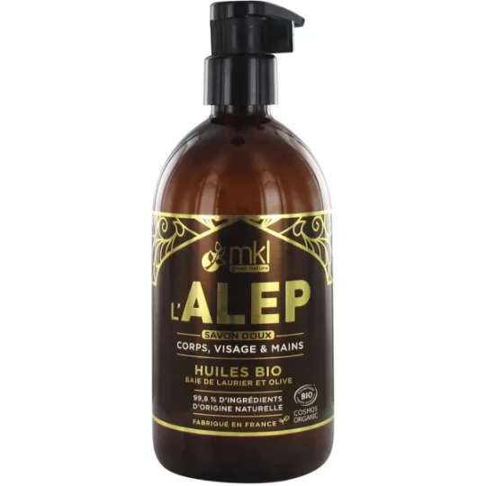 MKL Green Nature l'Alep Savon Doux Bio 500 ml