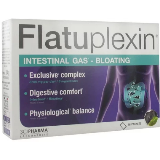 3C Pharma FlatuPlexin Sachets x 16
