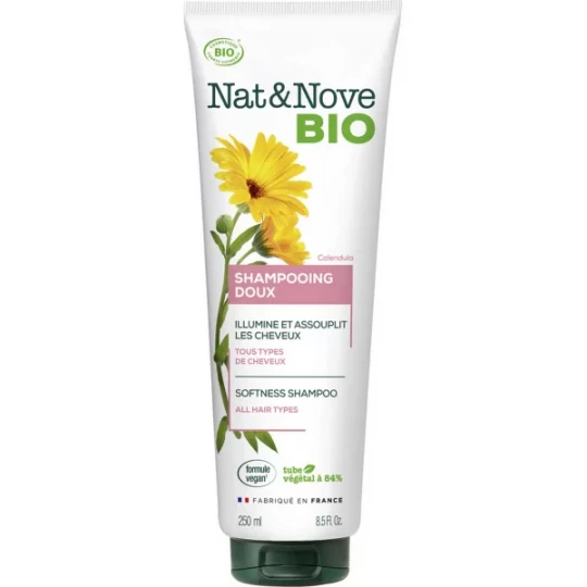 NatetNove Bio Shampoing Doux Calendula 250 ml