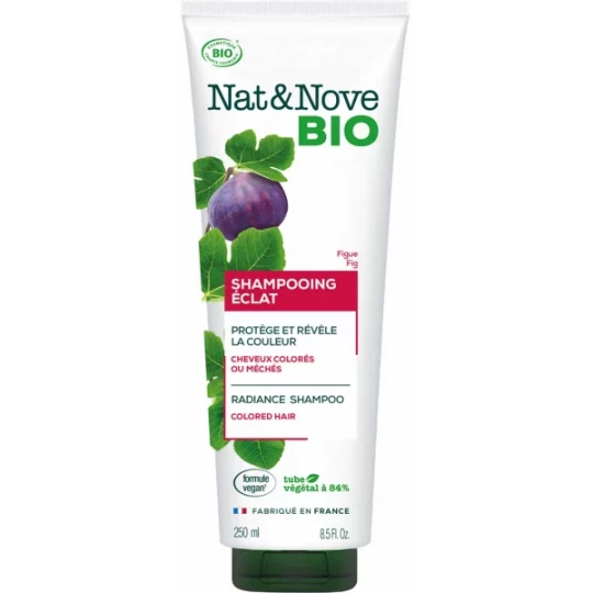 NatetNove Bio Shampoing Éclat Figue 250 ml