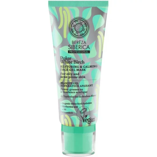 Natura Siberica Berëza Siberica Masque Gel Réparateur Apaisant 100 ml