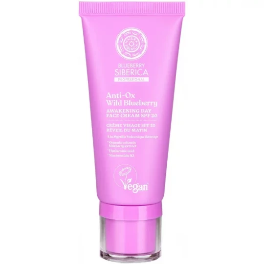 Natura Siberica Blueberry Siberica Crème Visage Réveil du Matin SPF20 50 ml